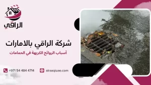 أسباب الروائح الكريهة في الحمامات