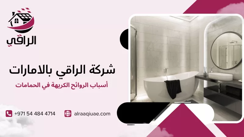 أسباب الروائح الكريهة في الحمامات